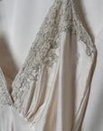 Vintage 1930’s Crème Silk Négligée