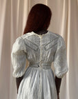 Vintage Edwardian Cotton Dress