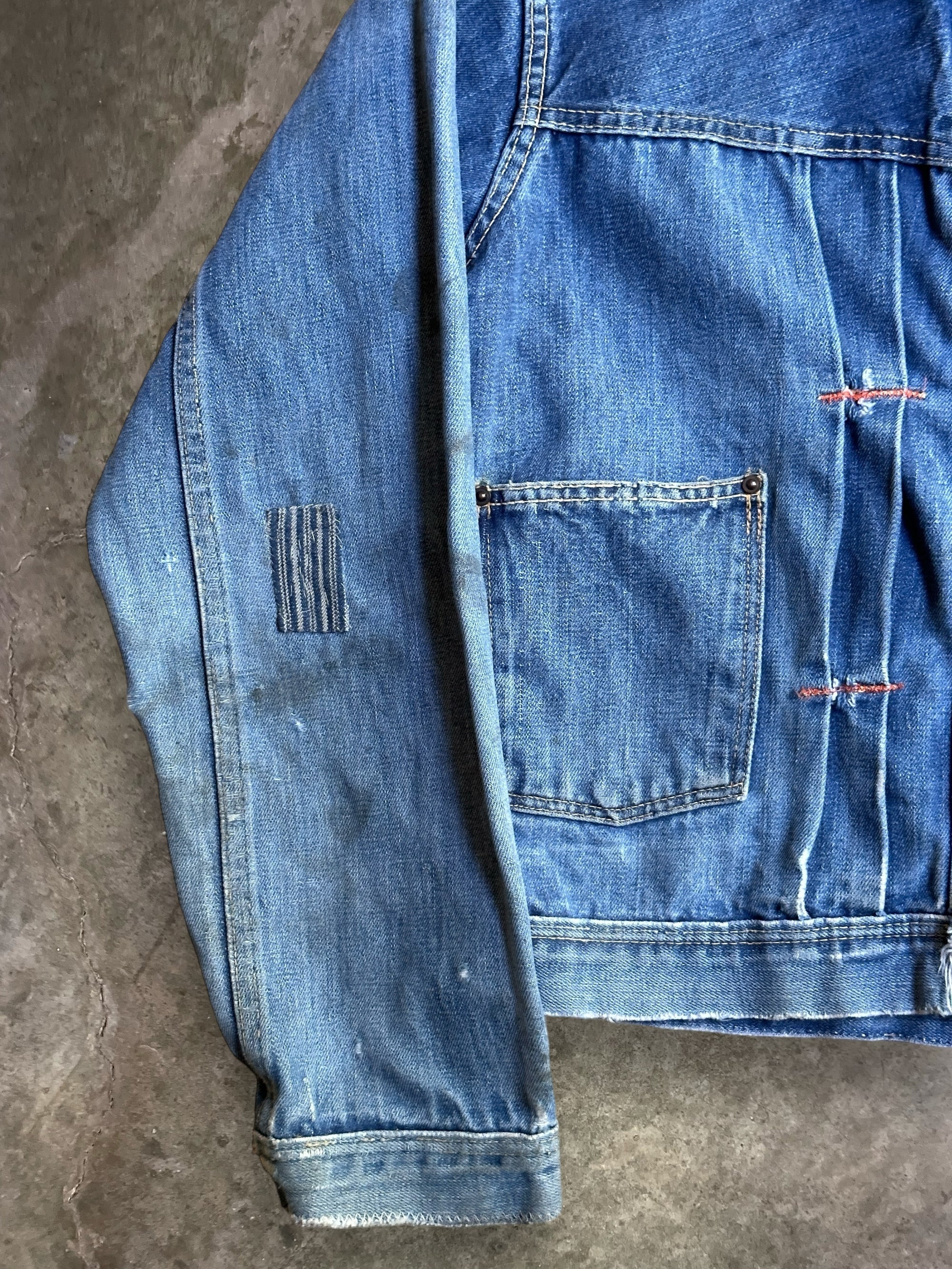 Vintage 1940’s Montgomery Ward 101 Buckle Back Jacket
