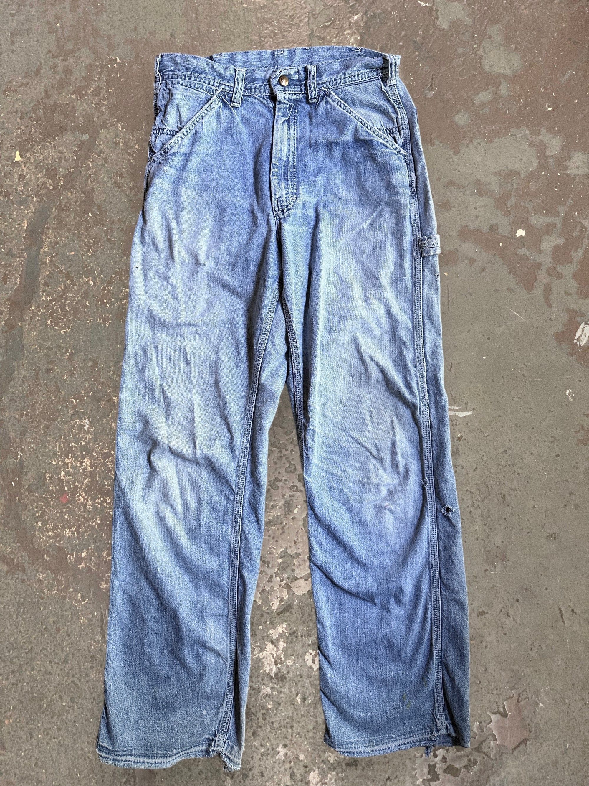 Vintage 1960’s LEE Repaired Denim Jeans W:28