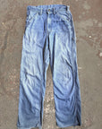 Vintage 1960’s LEE Repaired Denim Jeans W:28