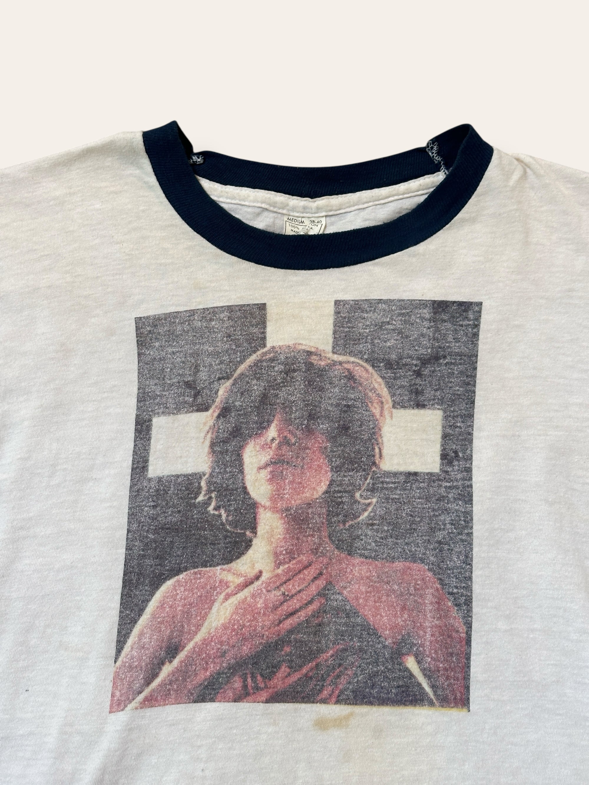 Vintage 1970’s Patti Smith Ringer T-Shirt