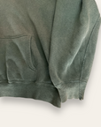 Vintage 1960’s Sage Green Sun-faded Hooded Sweatshirt