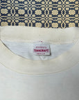 Vintage 1950’s Towncraft Cotton T-Shirt | Heritage Blank Antique White Undershirt