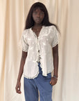 Vintage Early 1900’s Sparrow Gauze Cotton Blouse