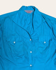 Vintage 1950’s Turquoise H Bar C Western Short Sleeve Shirt