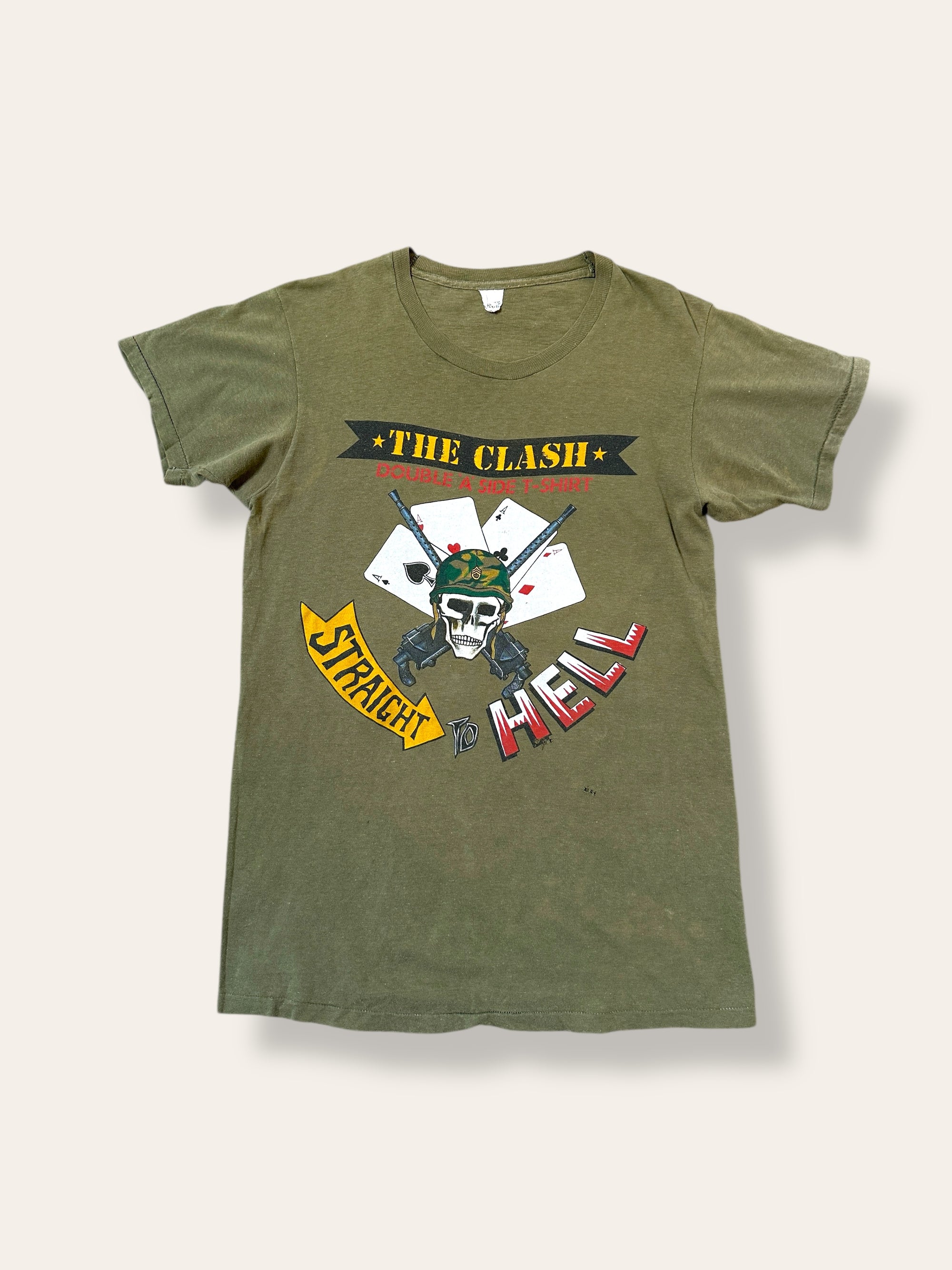 Vintage 1980’s The Clash Straight to Hell T-Shirt