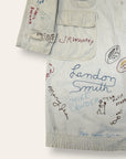 Vintage 1940’s Embroidered Signature Autograph Jacket | Class Autograph Coat