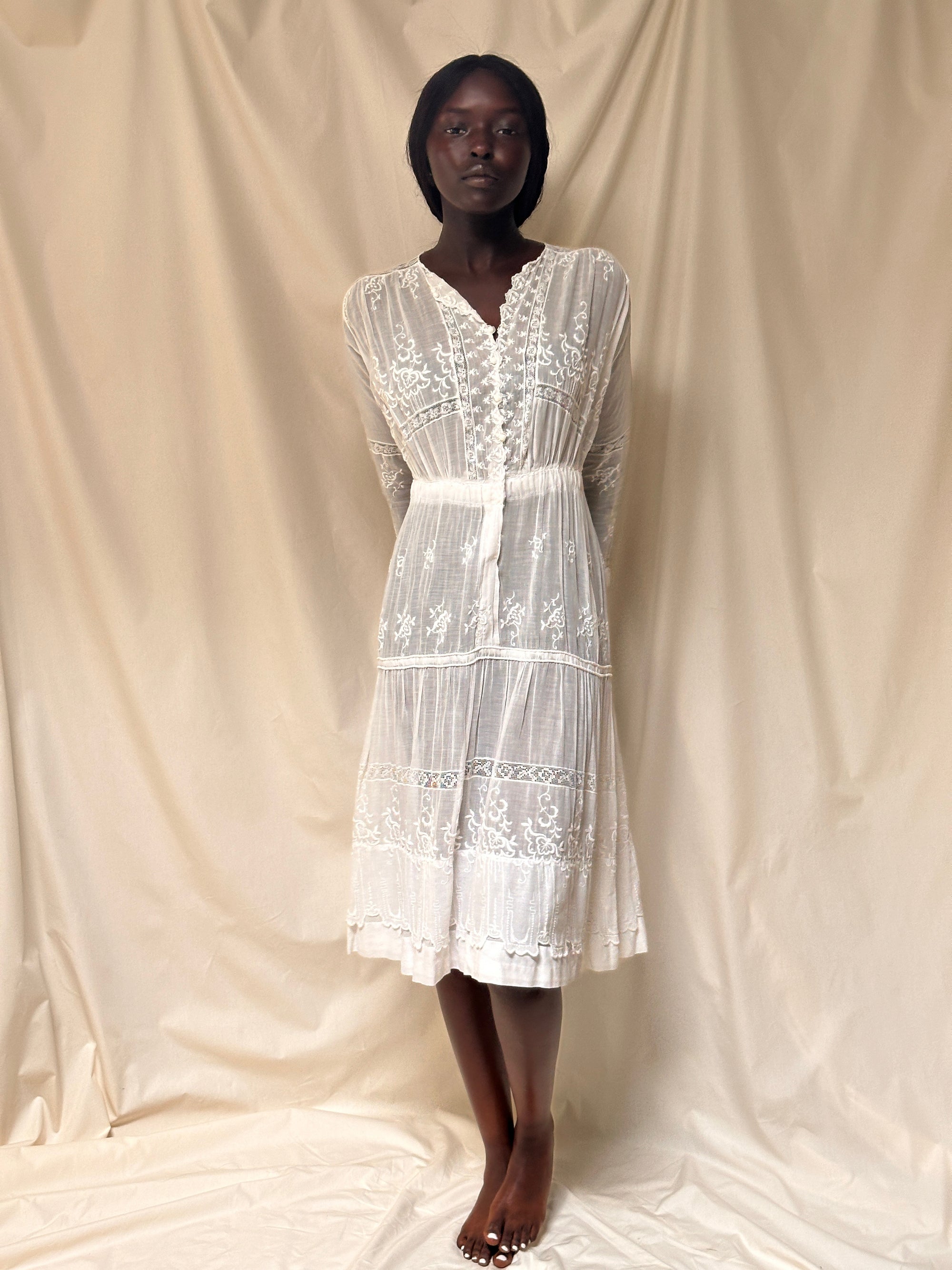 Vintage Edwardian Lawn Dress