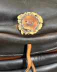Vintage 1960’s-70’s Golden Calf Custom Handmade Leather Handbag