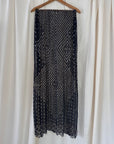 Vintage 1920’s Flapper Silver Assuit Egyptian Shawl