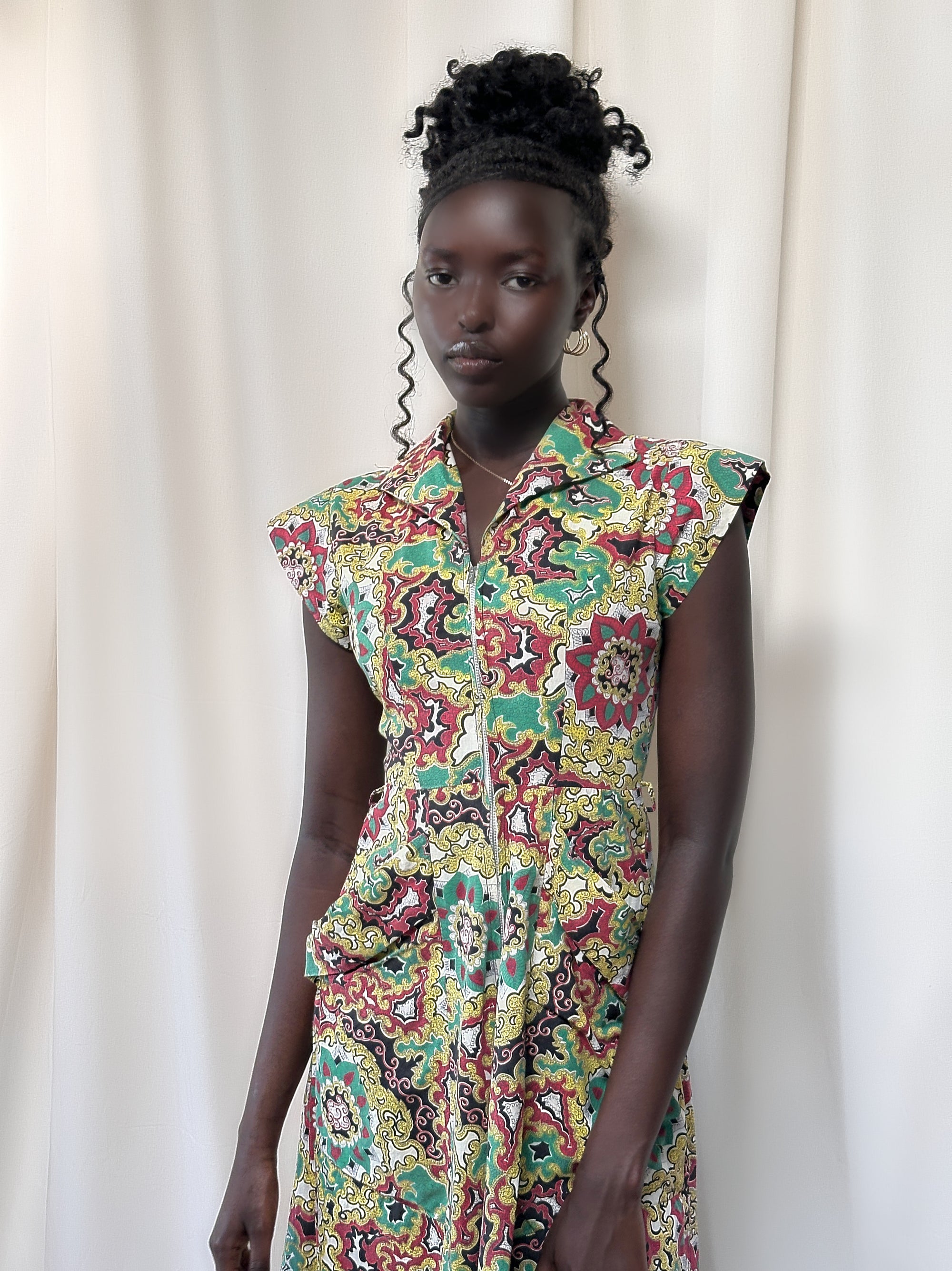 Vintage 1940’s Mode O’Day Dress