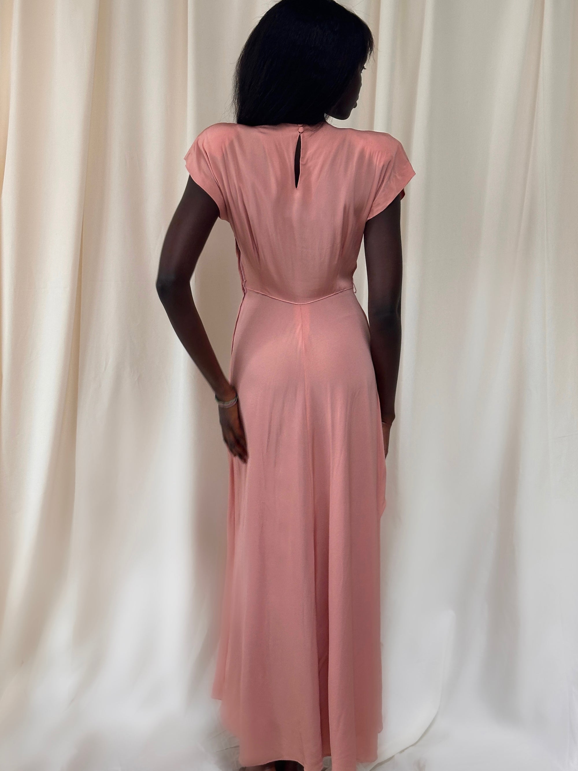 Vintage 1940’s DuBarry Rayon Dress