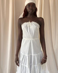 Vintage 1900’s Cotton Strapless Dress