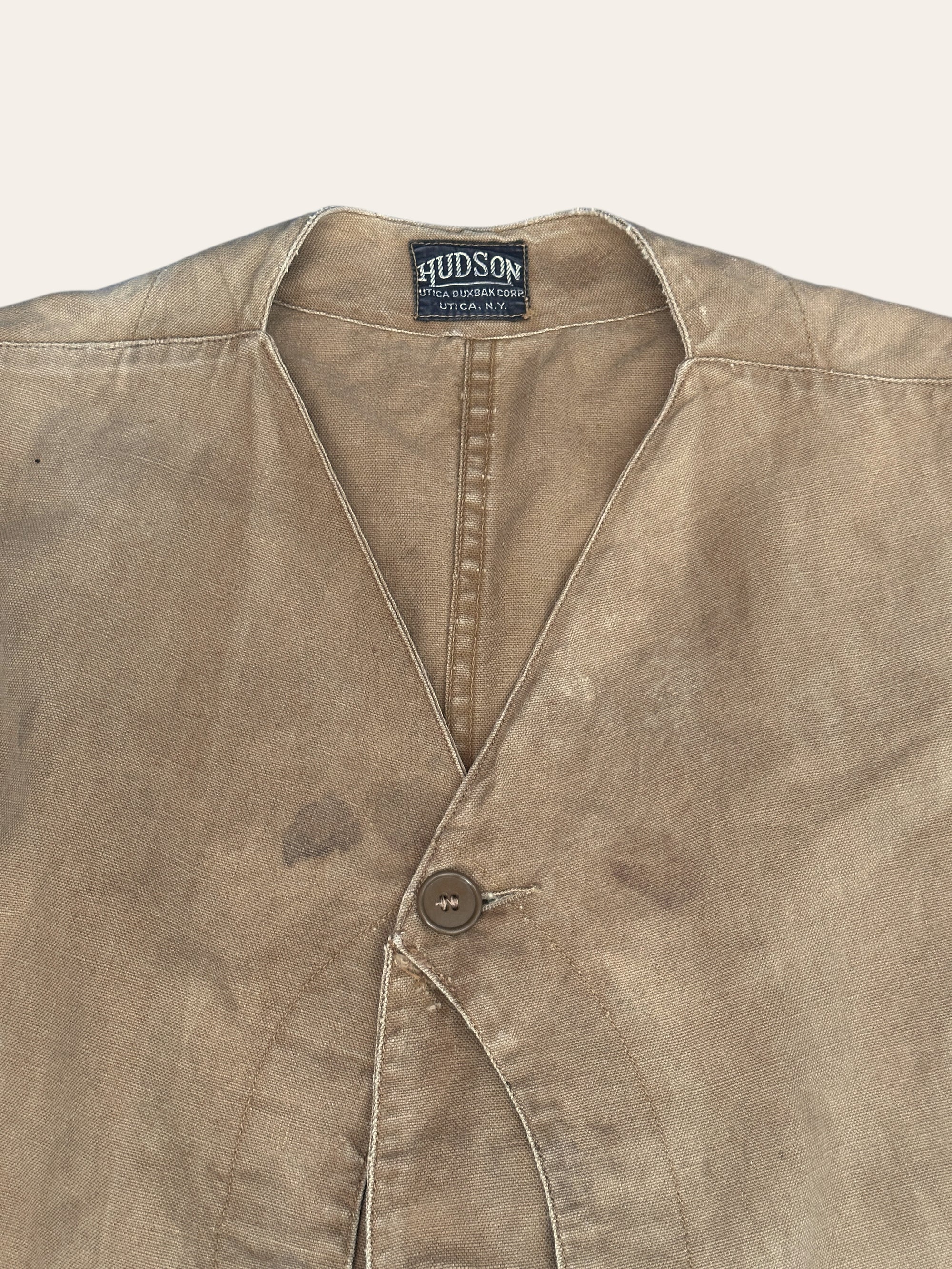 Vintage 1930’s Hudson Duxbak Half Moon Hunting Vest
