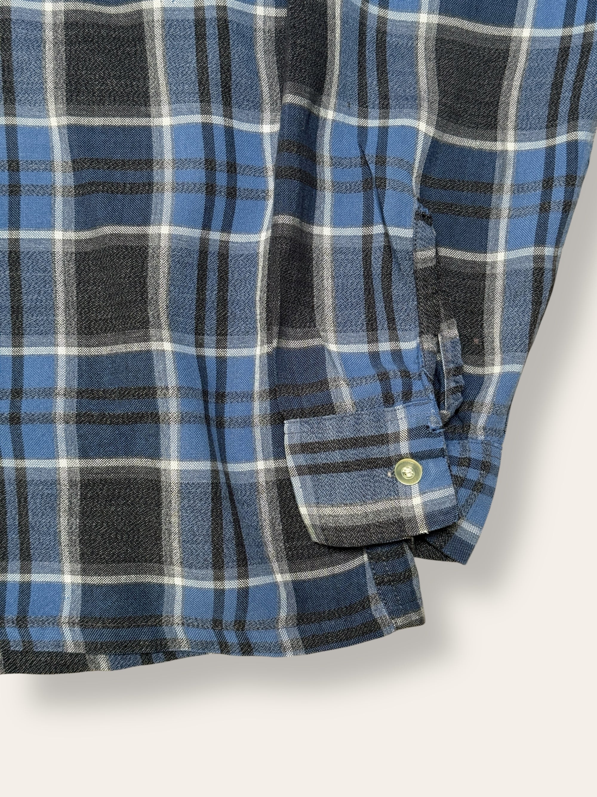 Vintage 1950’s Campus Rayon Plaid Shirt