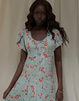 Vintage 1940s Mode O’Day Rayon Dress | Vintage Floral Day Dress