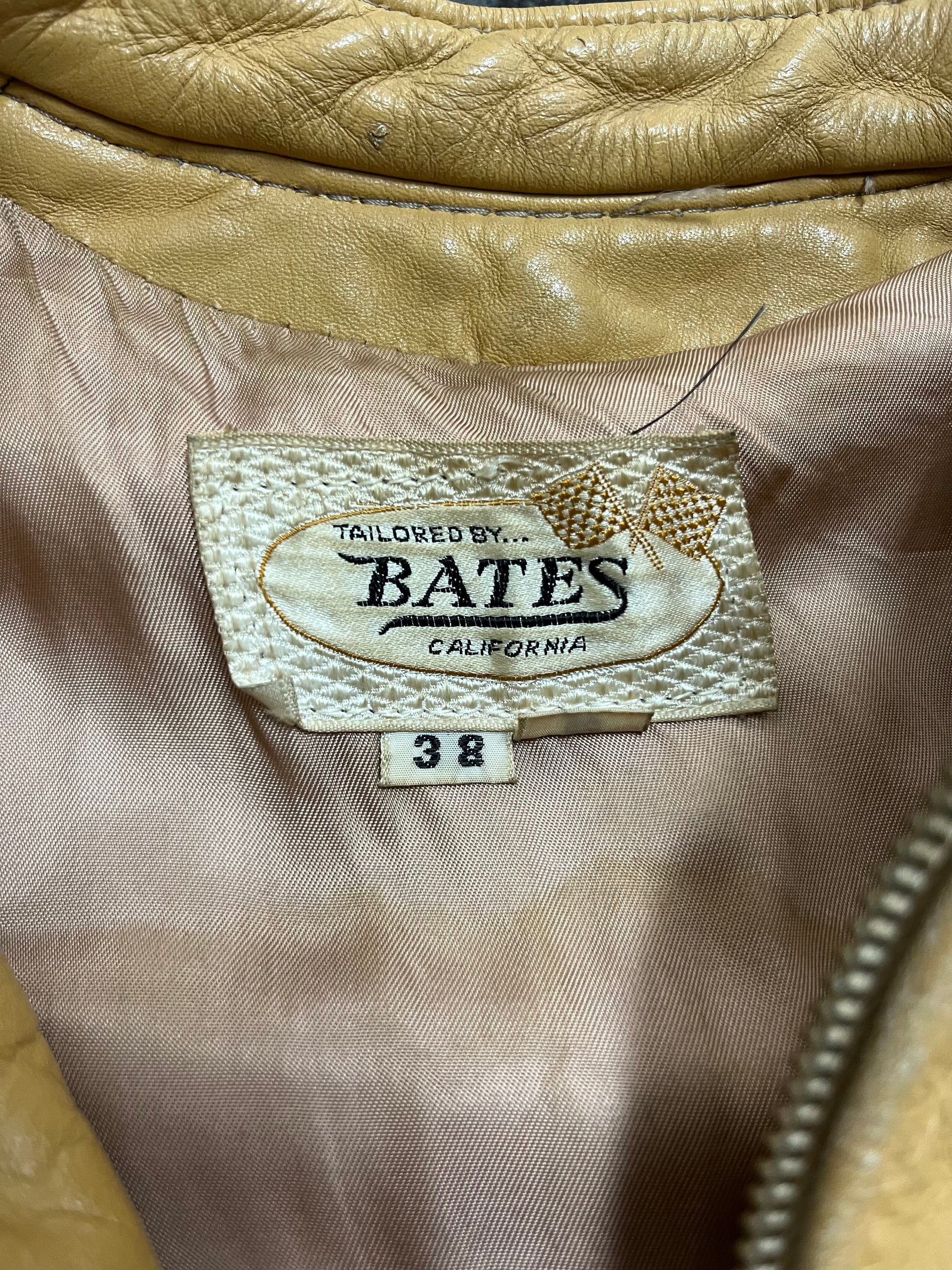 Vintage 1960’s Bates Leather Jacket