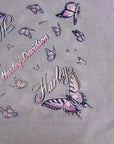 Vintage 1980’s- 1990’s Harley Davidson Lilac Butterfly Bandana
