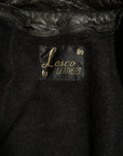 Vintage 1960’s Lesco Cafe Racer Leather Jacket