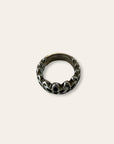 Good Art HLYWD 925 Sterling Silver Frida Ring | Sterling Silver Statement Band Ring Size 10