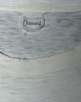 Vintage 1960’s Diamond Cotton T-Shirt | Heritage Blank Antique White Undershirt