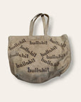 Vintage 1970’s BS Canvas Tote Bag | Original Writing