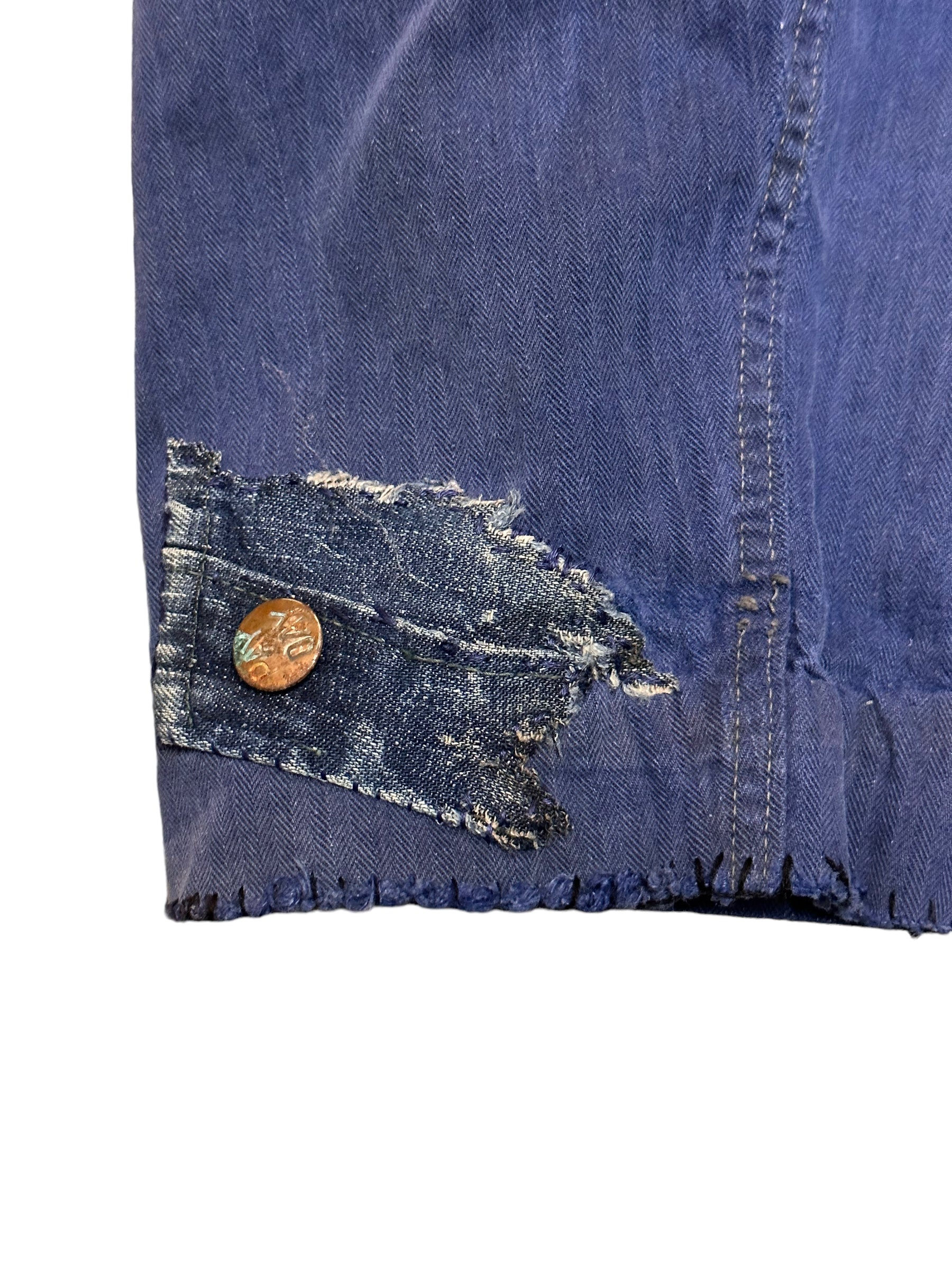 ALC- Denim Patched Workwear Jacket