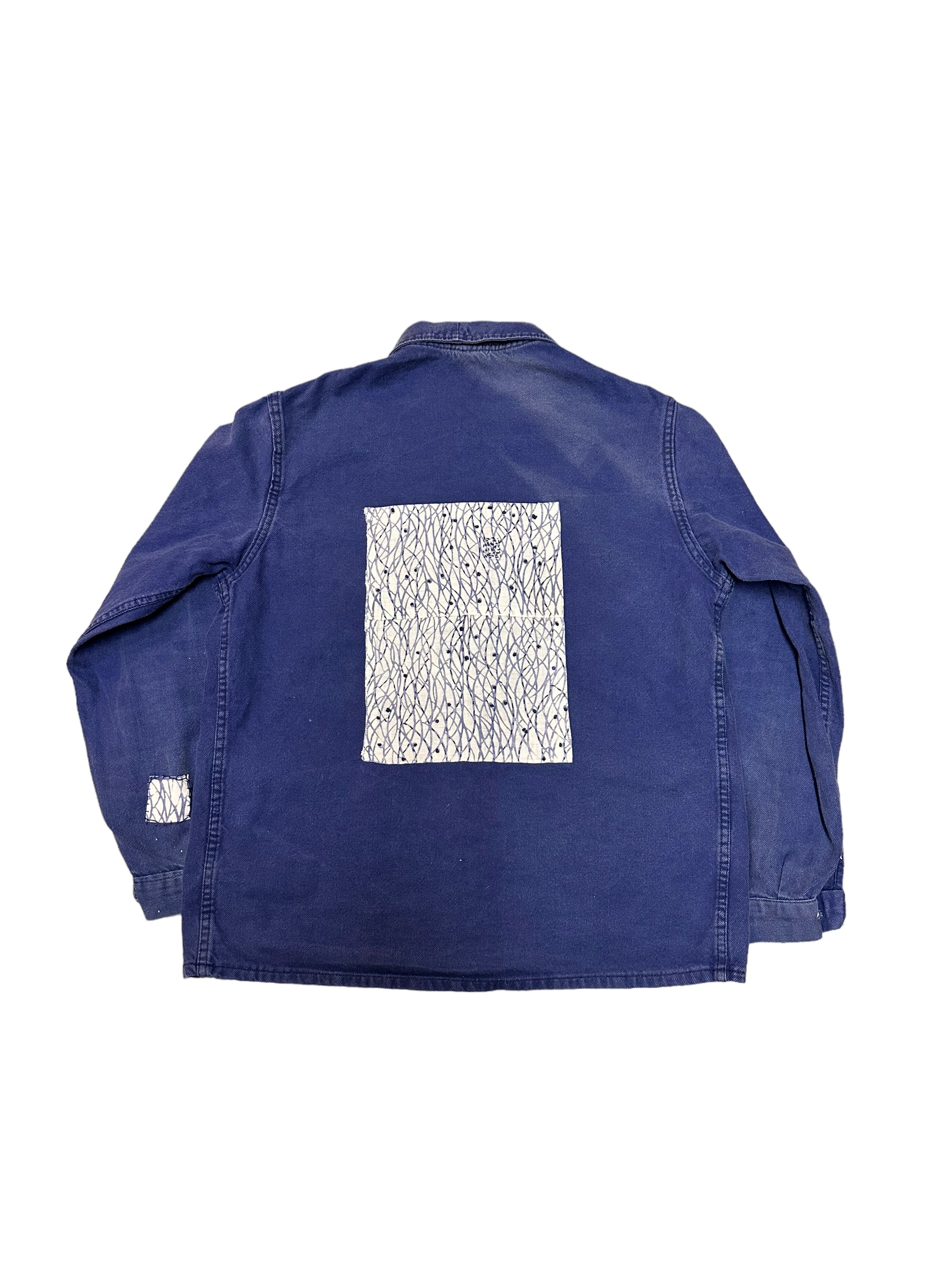 ALC- Vintage Japanese Fabric Patched Workwear Jacket