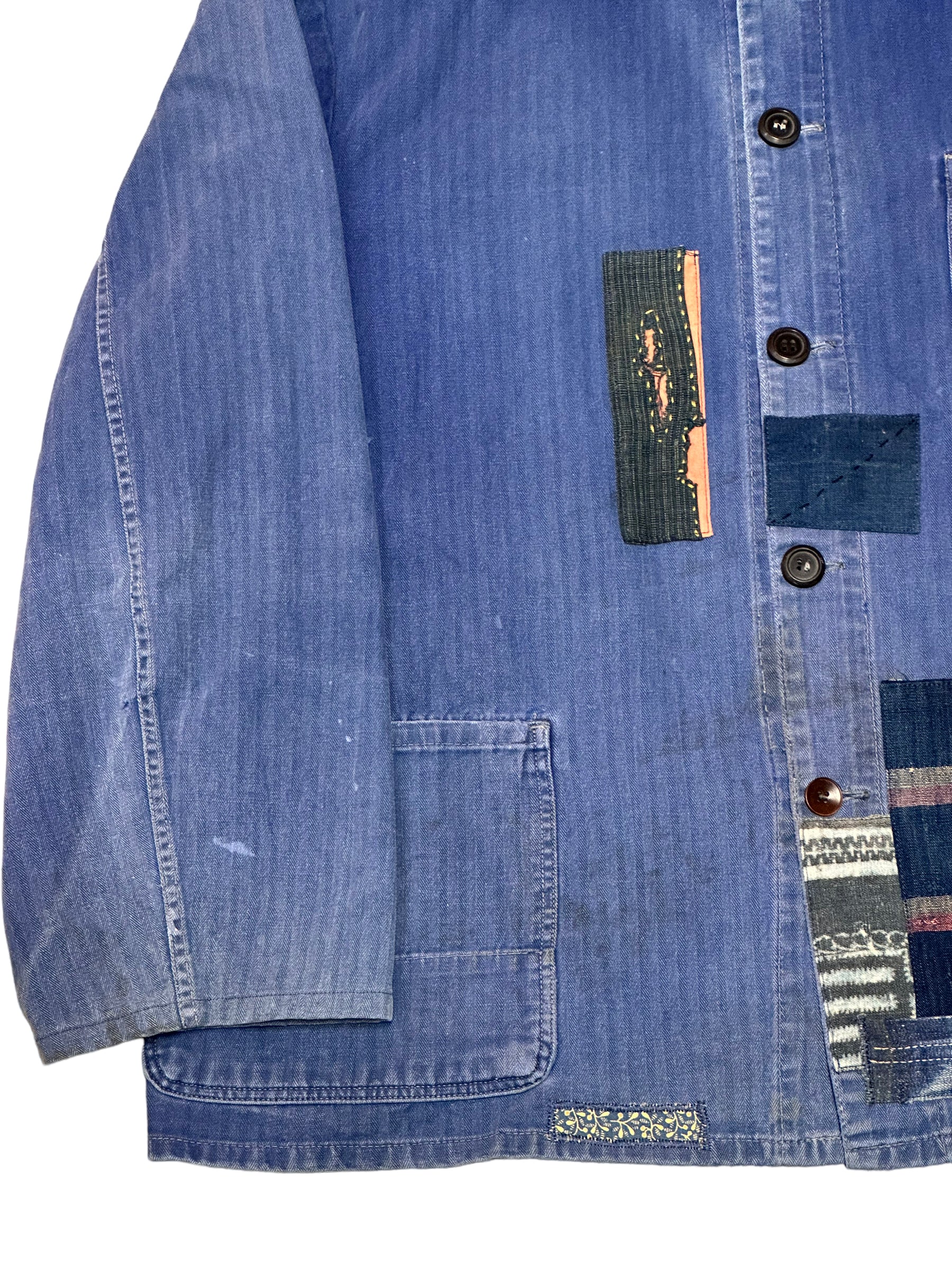 ALC- Vintage Fabric Patched Workwear Jacket