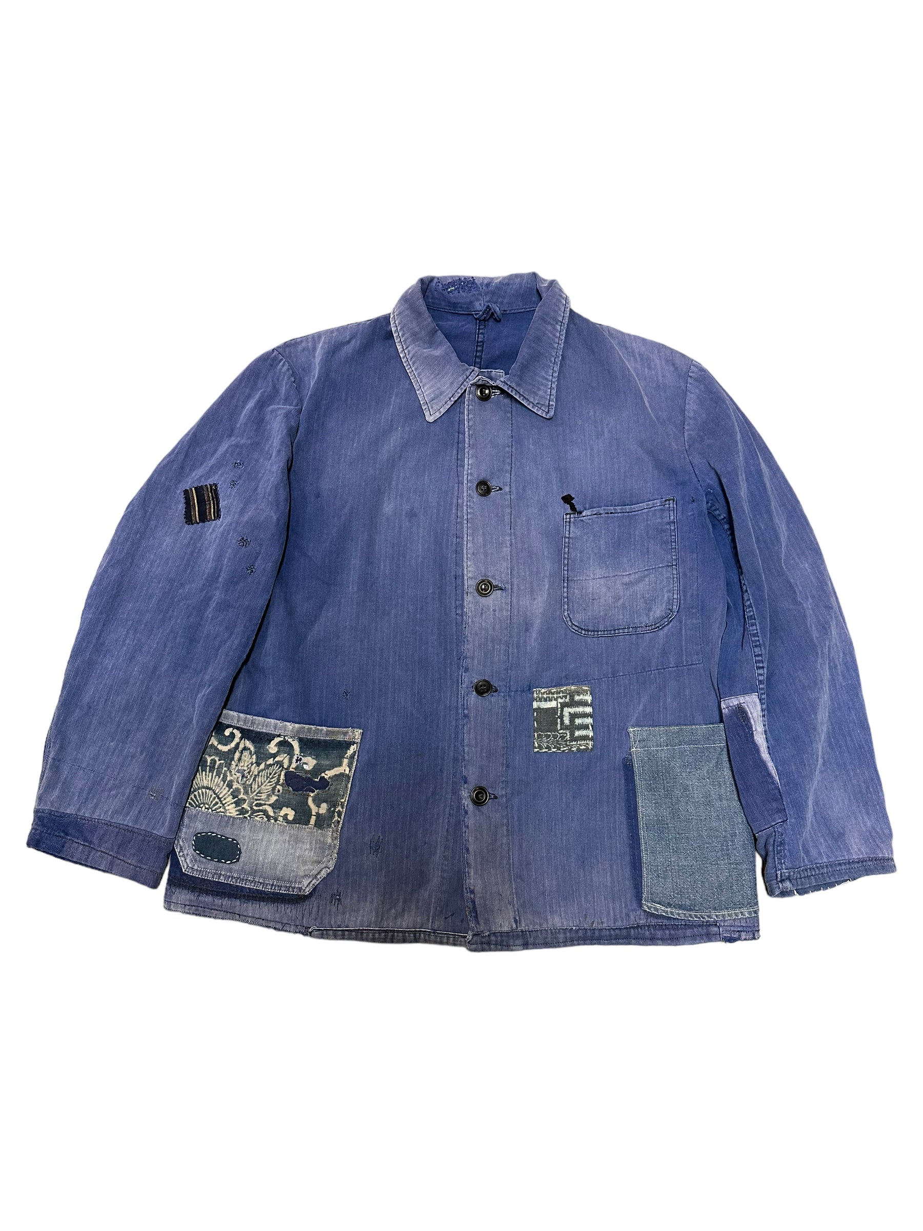 ALC- Vintage Fabric Patched Workwear Jacket