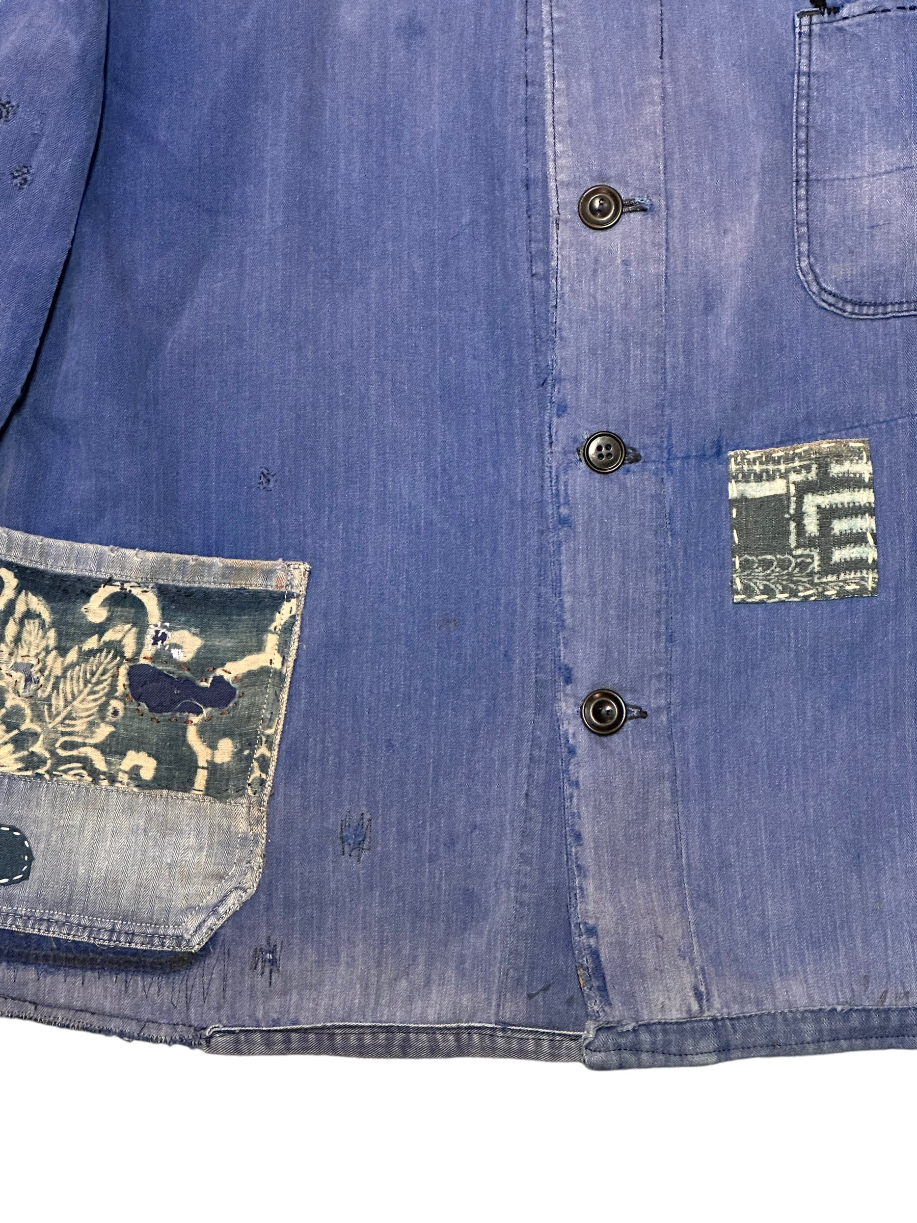 ALC- Vintage Fabric Patched Workwear Jacket