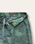 Vintage 1970’s Civilian ERDL Camo Poplin Ripstop Baker Pants W:36