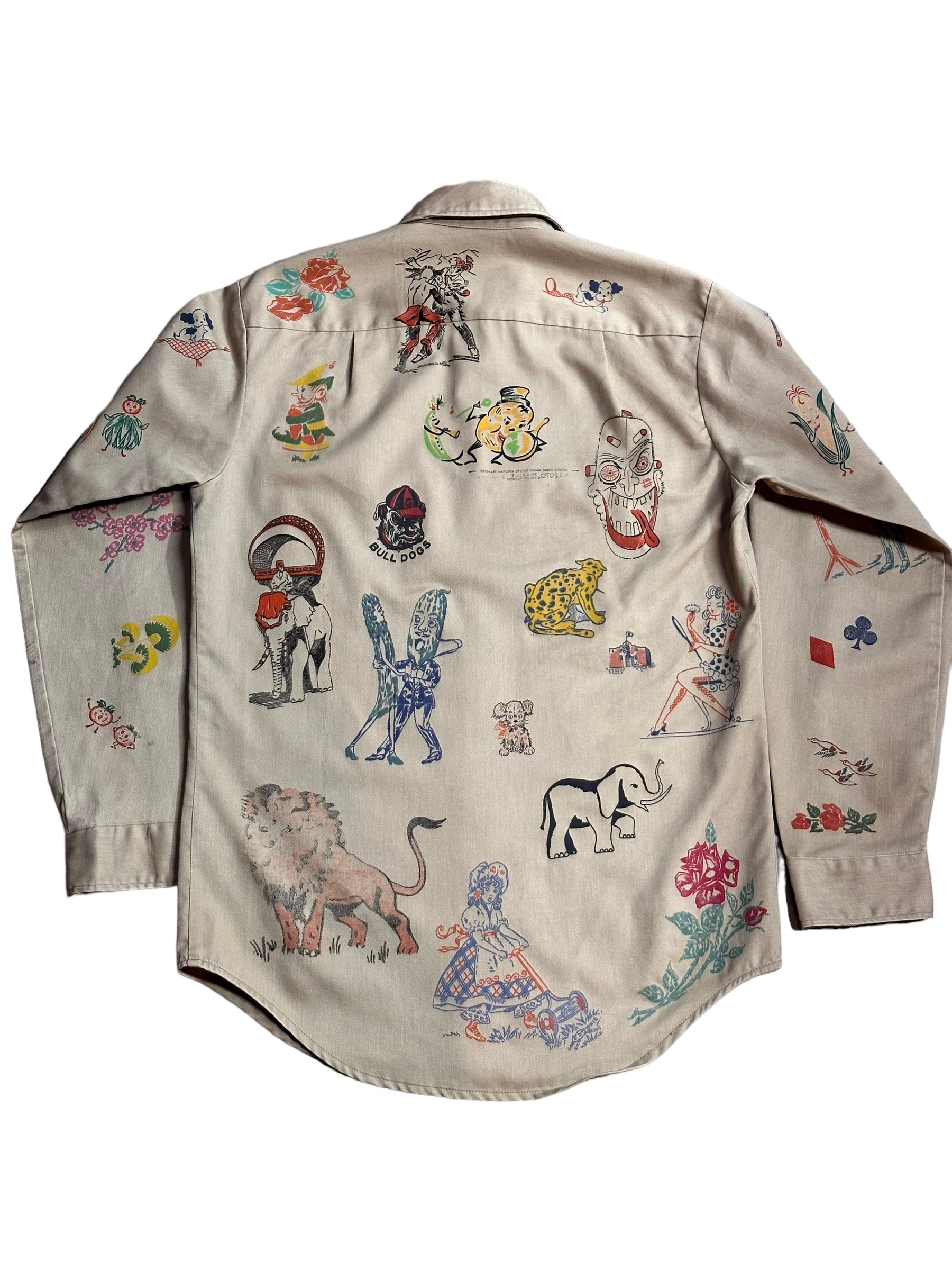 ALC- Vintage Test Print Transfer Shirt 1/1 of
