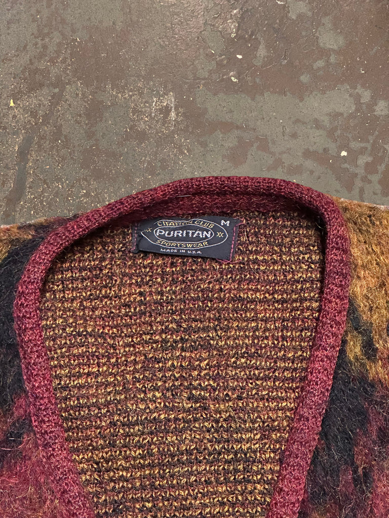 Vintage 1960’s Puritan Mohair Cardigan Sweater