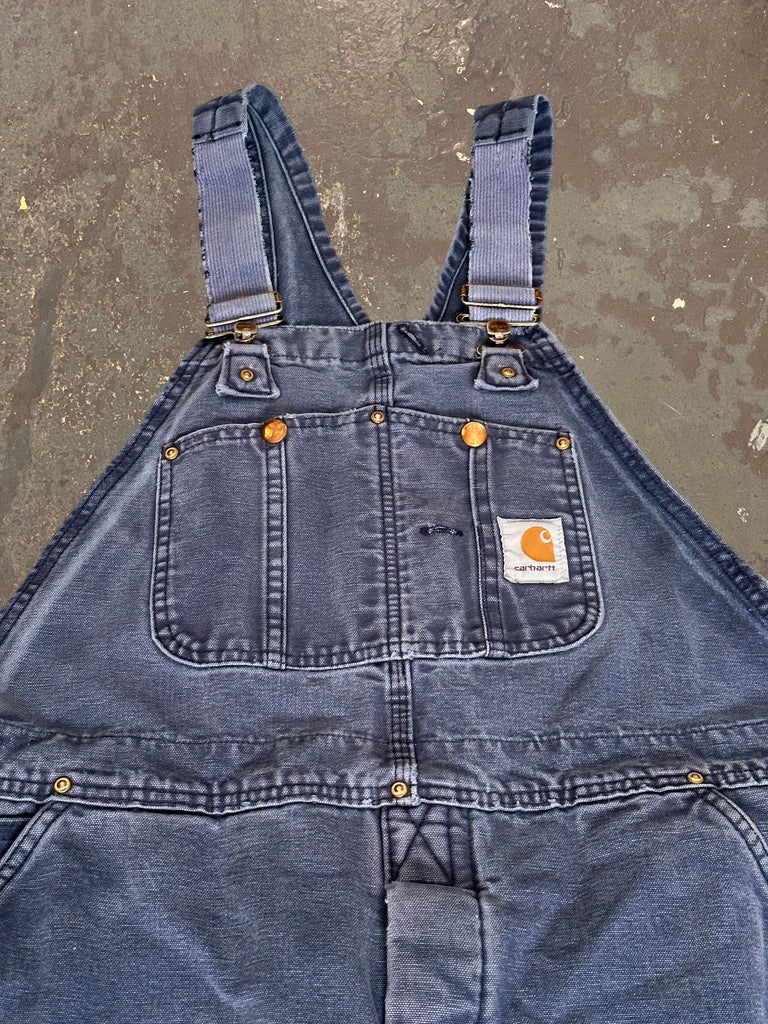 Vintage Blue Carhartt Made in USA Lined Overalls
