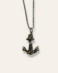 Vintage Anchor Sterling Silver Necklace