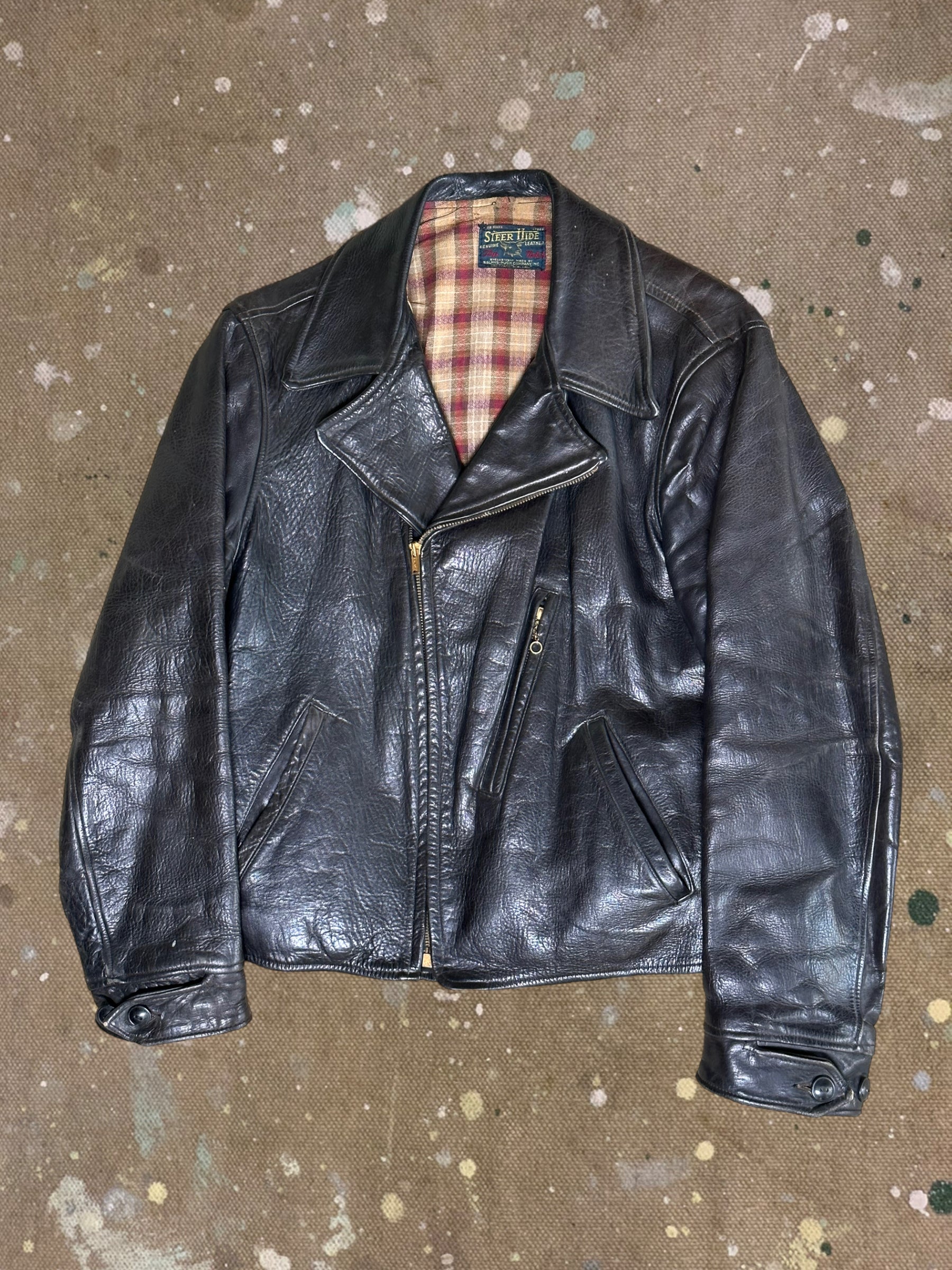 1940s〜1950s レザージャケット 1940〜1950's “ HERCULES （ヘラクレス） ” ホースハイドレザー