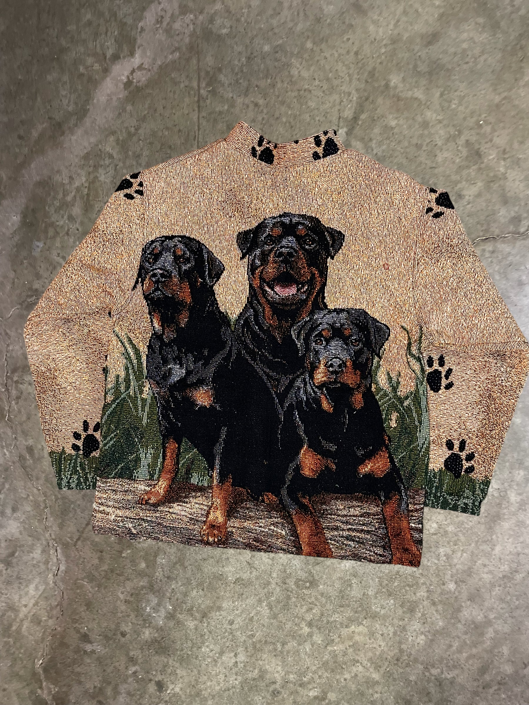 Vintage 1990's Rottweiler Sugar Street Weavers Jacket – Afterlife