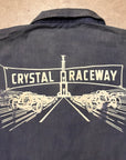 Vintage 1960’s Crystal Raceway Felt “Sir Jac” Drag Racing Jacket