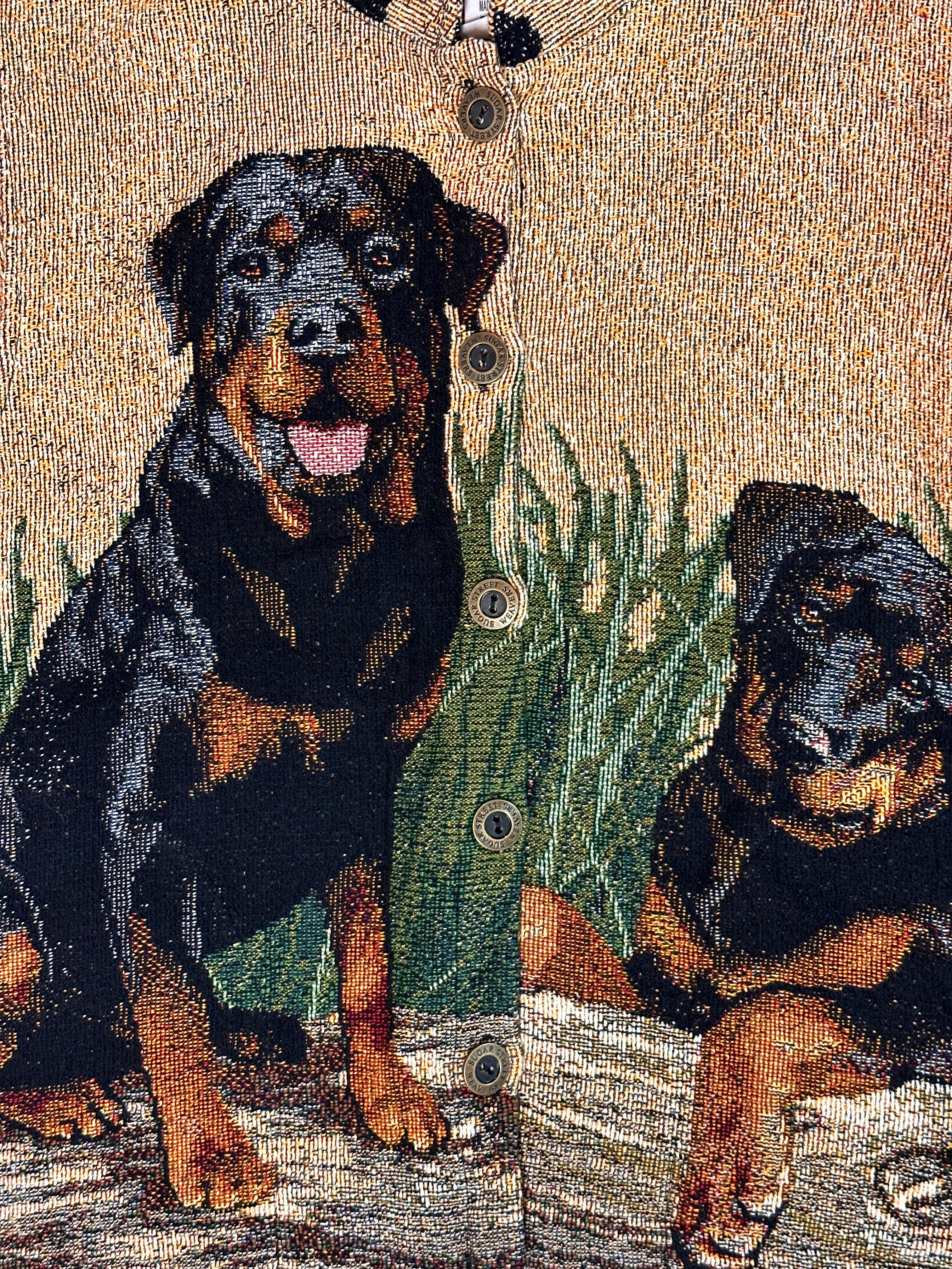 Vintage 1990's Rottweiler Sugar Street Weavers Jacket – Afterlife