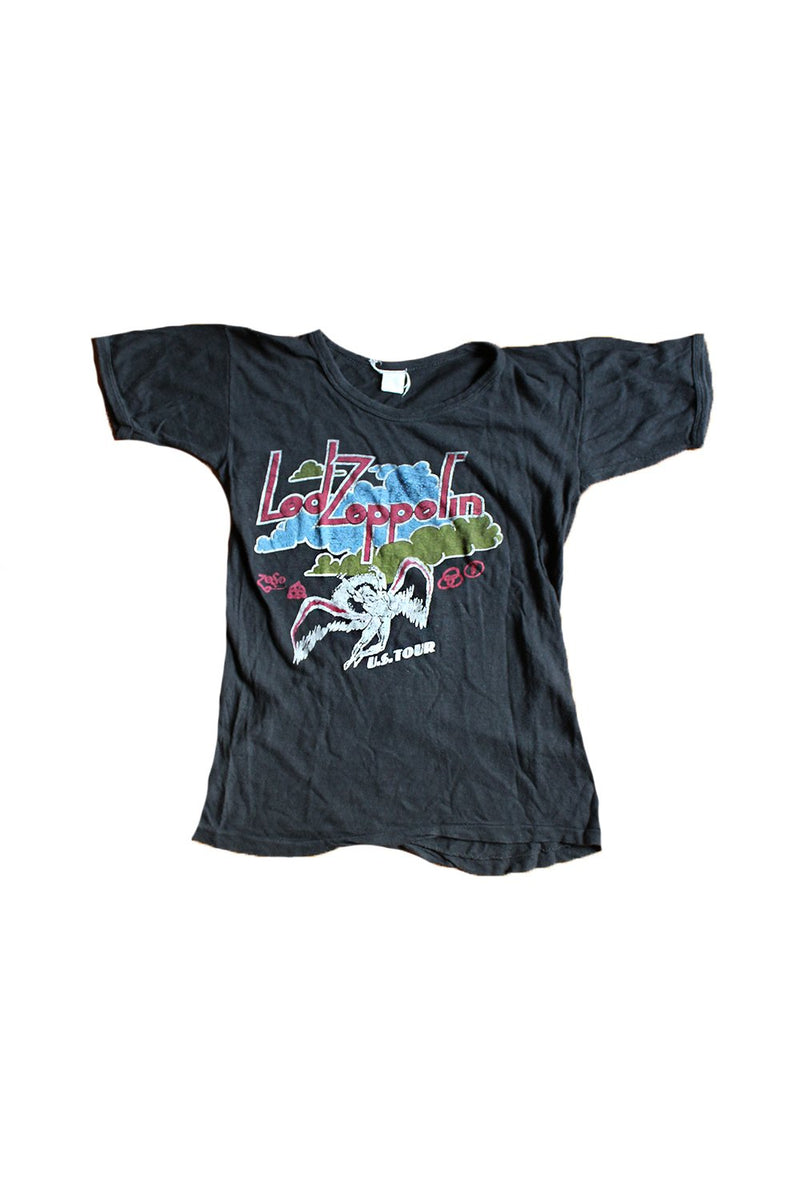 70’s Led Zeppelin Home Done T-Shirt selling