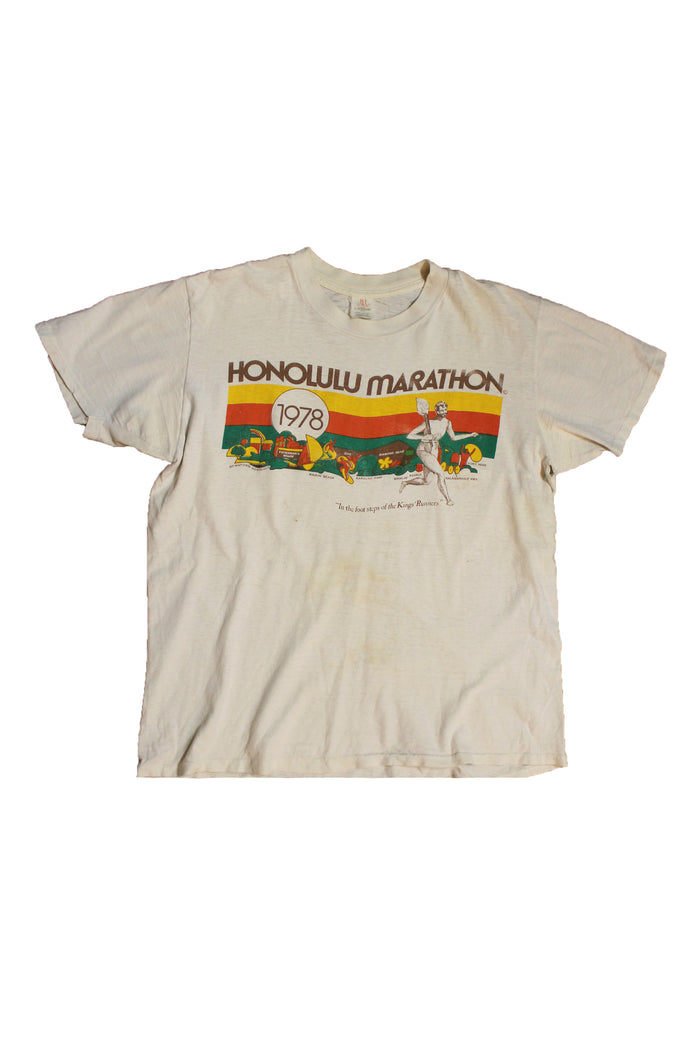 Vintage 1978 Honolulu Marathon T-Shirt