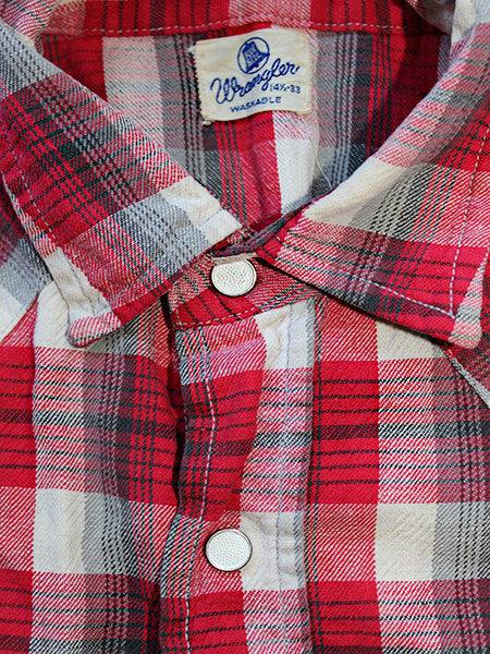 1950's Wrangler Blue Bell Cotton Western Shirt