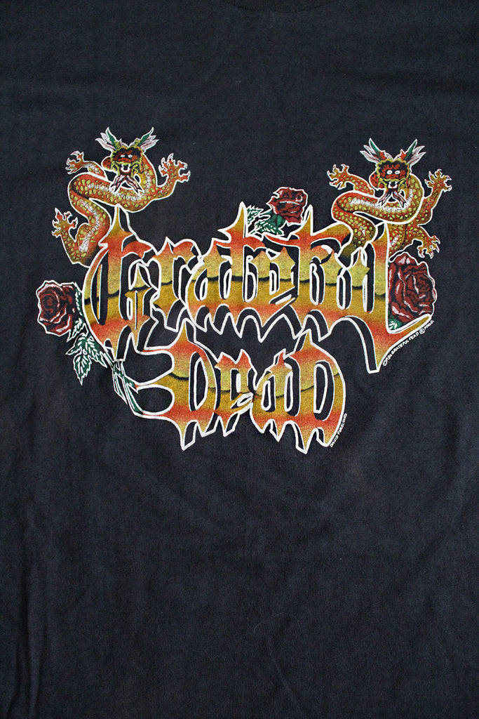 Vintage 1986 Grateful Dead Year of The Dragon Tiger T-Shirt