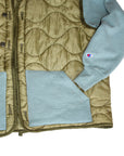 ALC-001 Reverse Weave Liner Jacket Seafoam