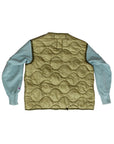 ALC-001 Reverse Weave Liner Jacket Seafoam