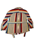 Vintage 50's Mexican Saltillo Blanket Jacket
