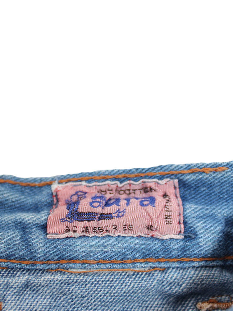 Vintage 70's Denim Short Shorts ///SOLD///