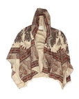 ALC-010 Kalamkari Hooded Poncho